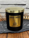 Dubai Gold Matt Black Candle - 30cl