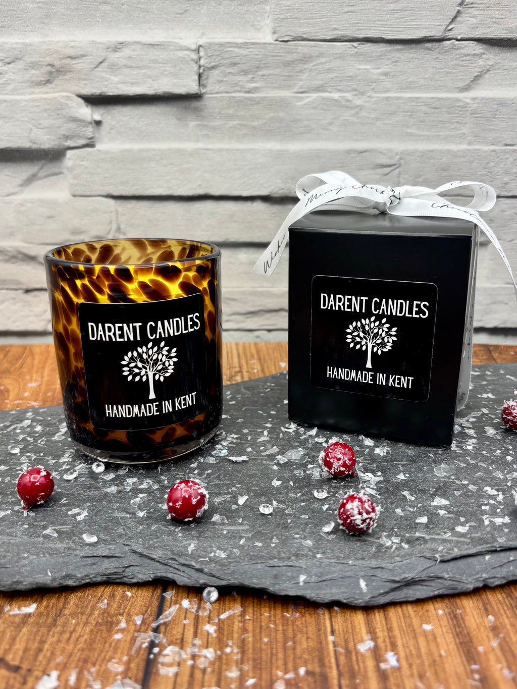 Ambre Amber Leopard Candle - 20cl