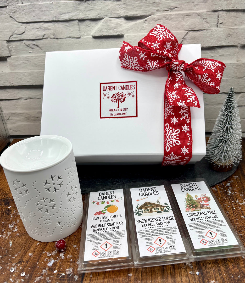 Christmas Wax Burner Gift Box