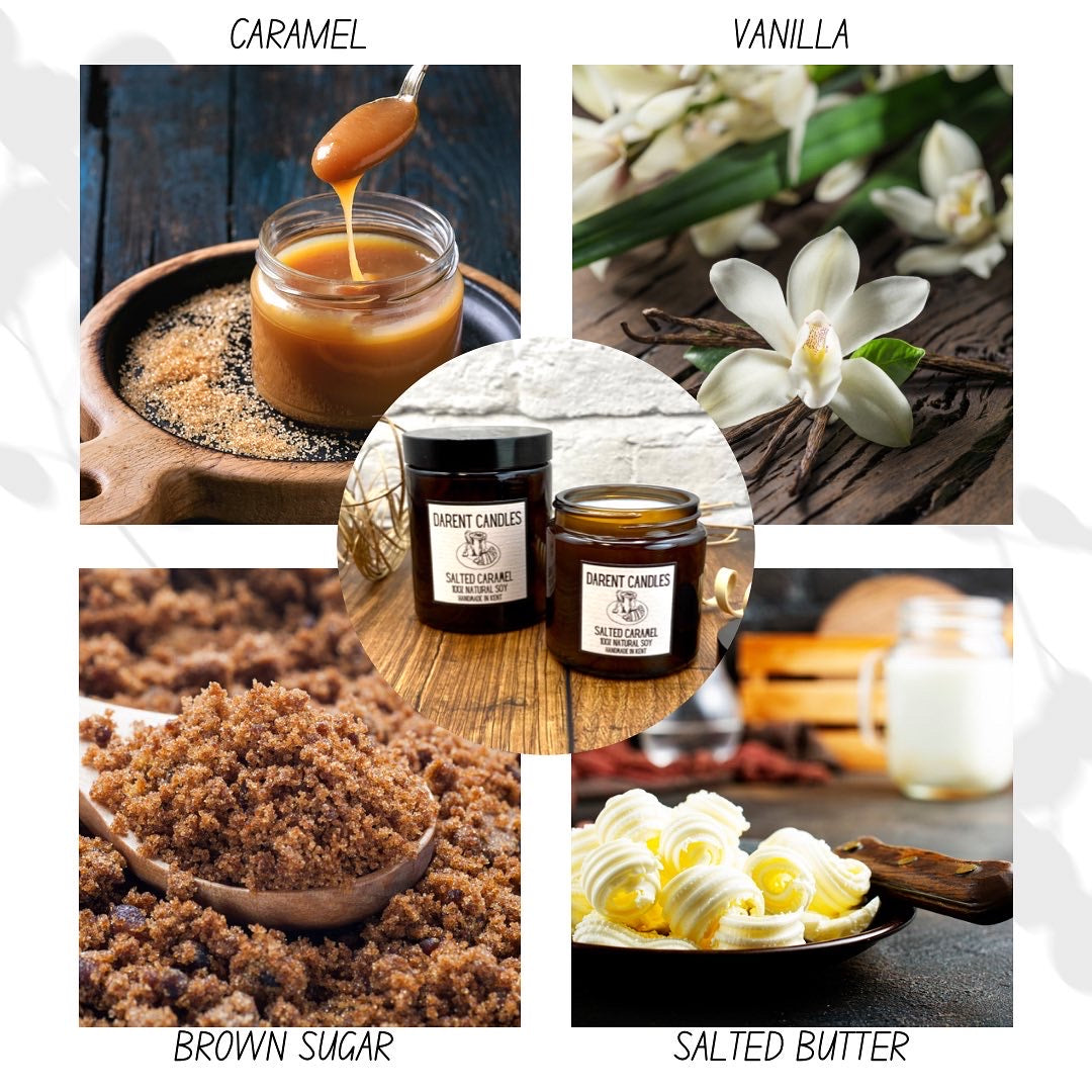 Salted Caramel Apothecary Candle