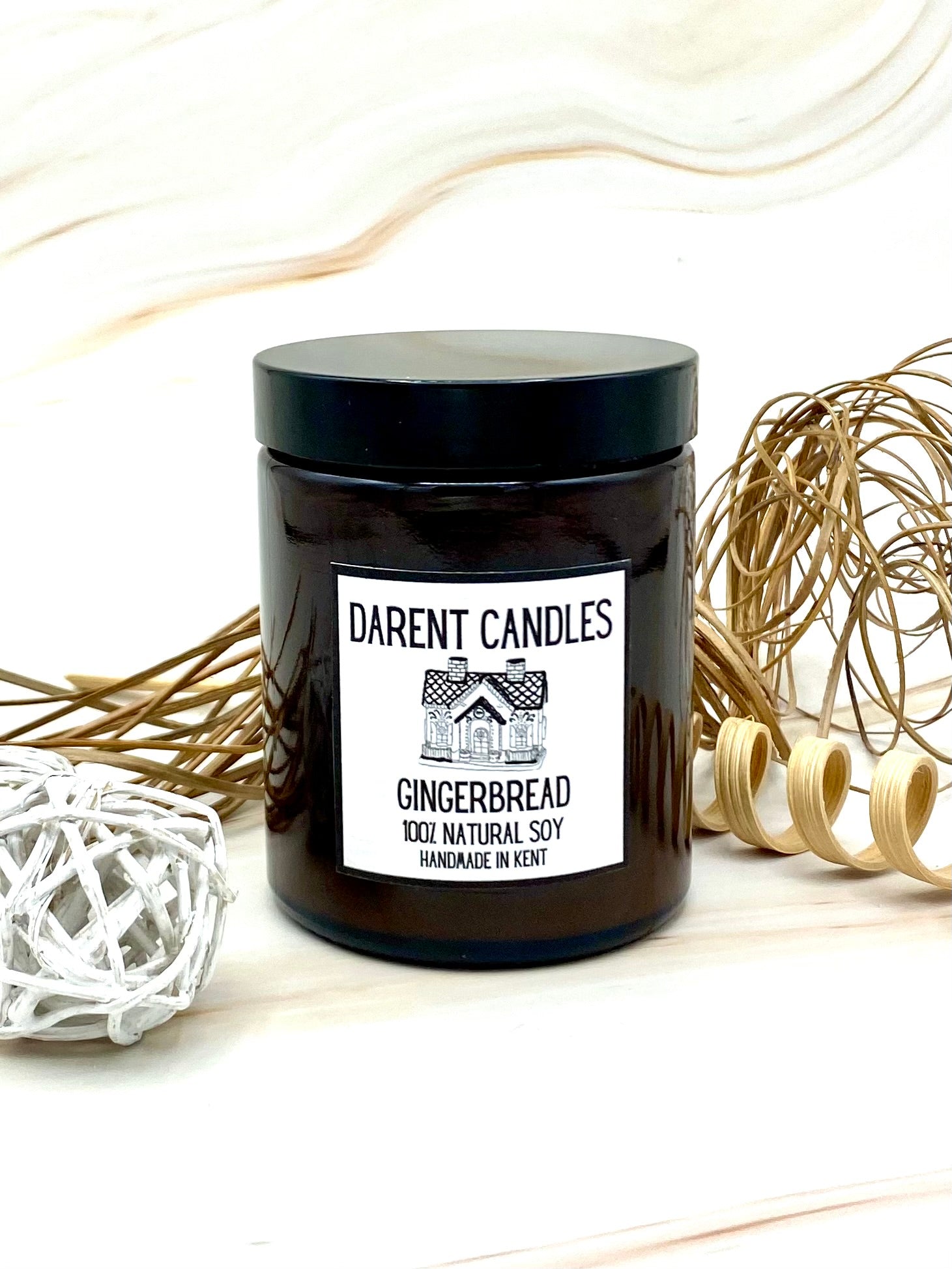 Gingerbread Apothecary Candle