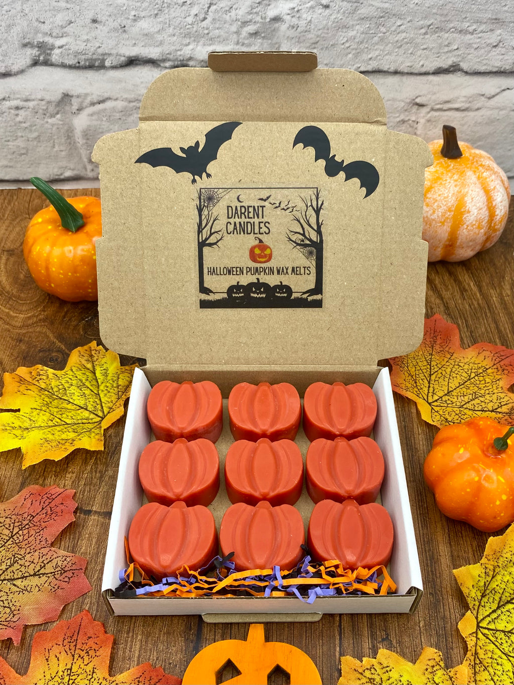 Halloween Pumpkin Shaped Wax Melts