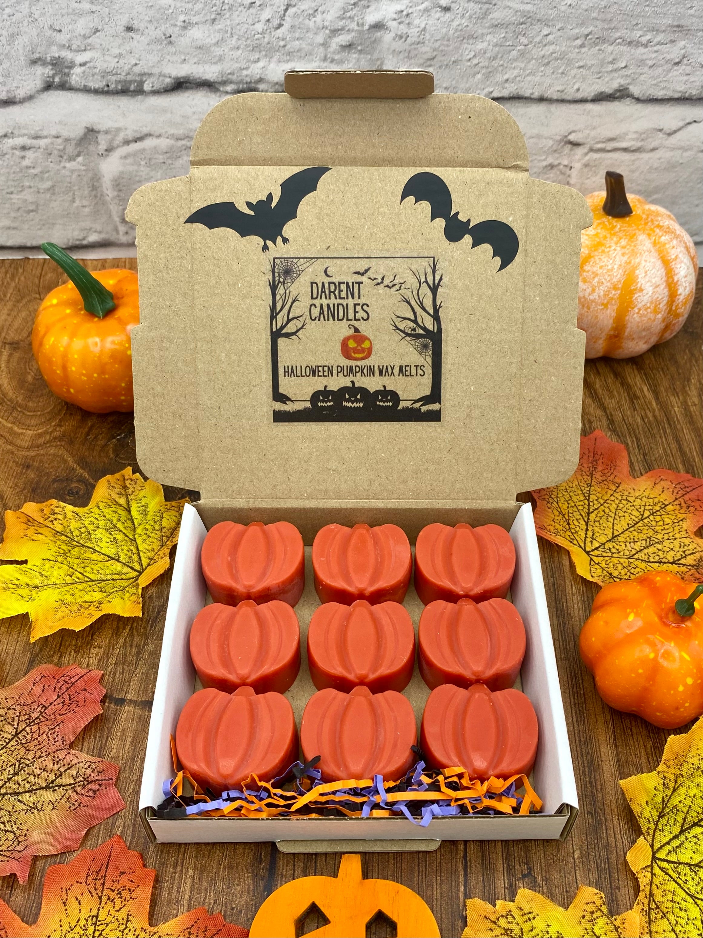 Halloween Pumpkin Shaped Wax Melts