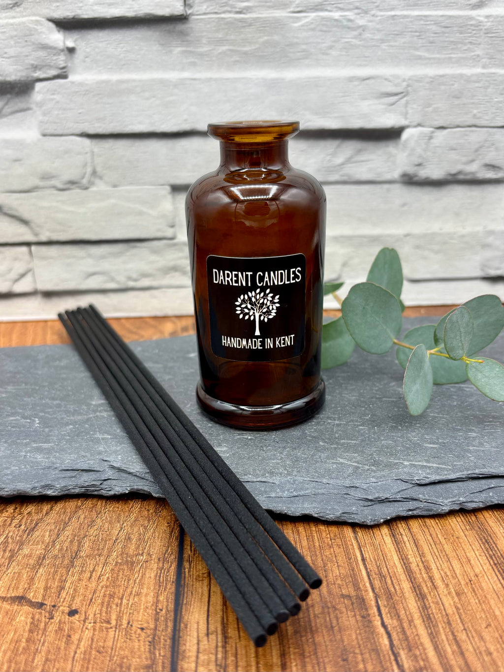 Eva Amber Tall Reed Diffuser - 100ml