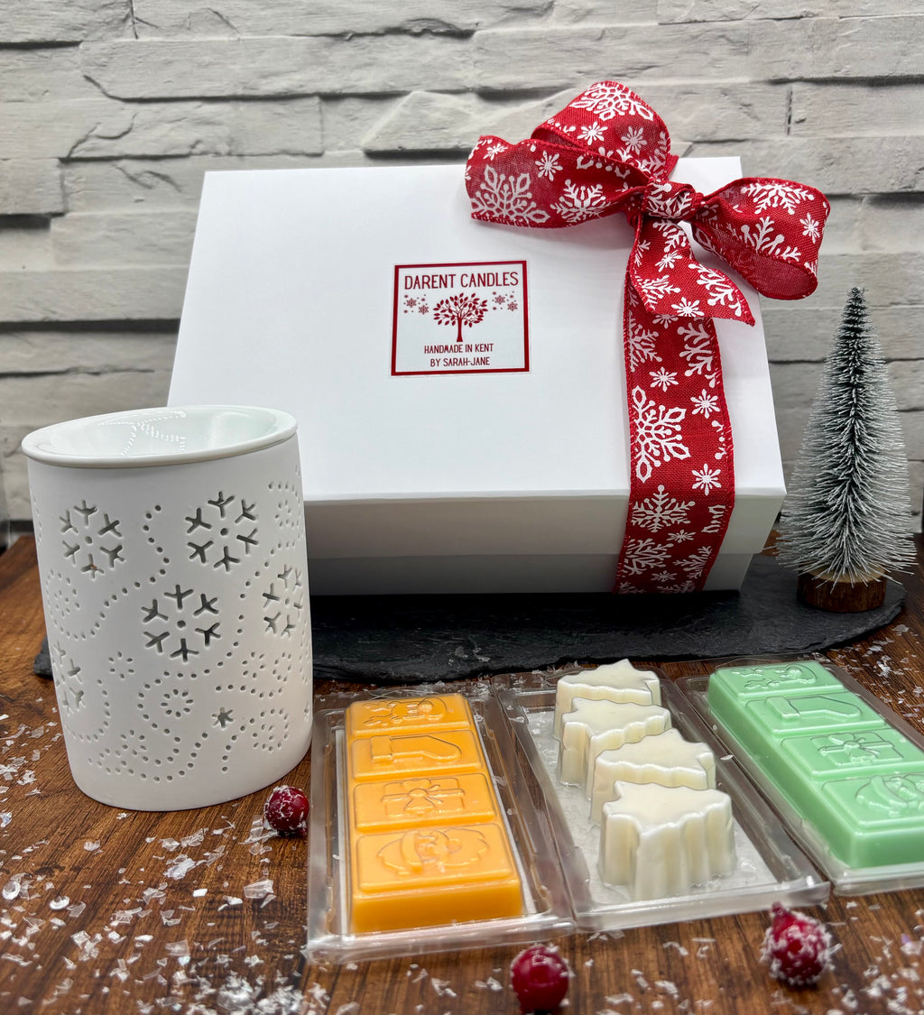 Christmas Wax Burner Gift Box