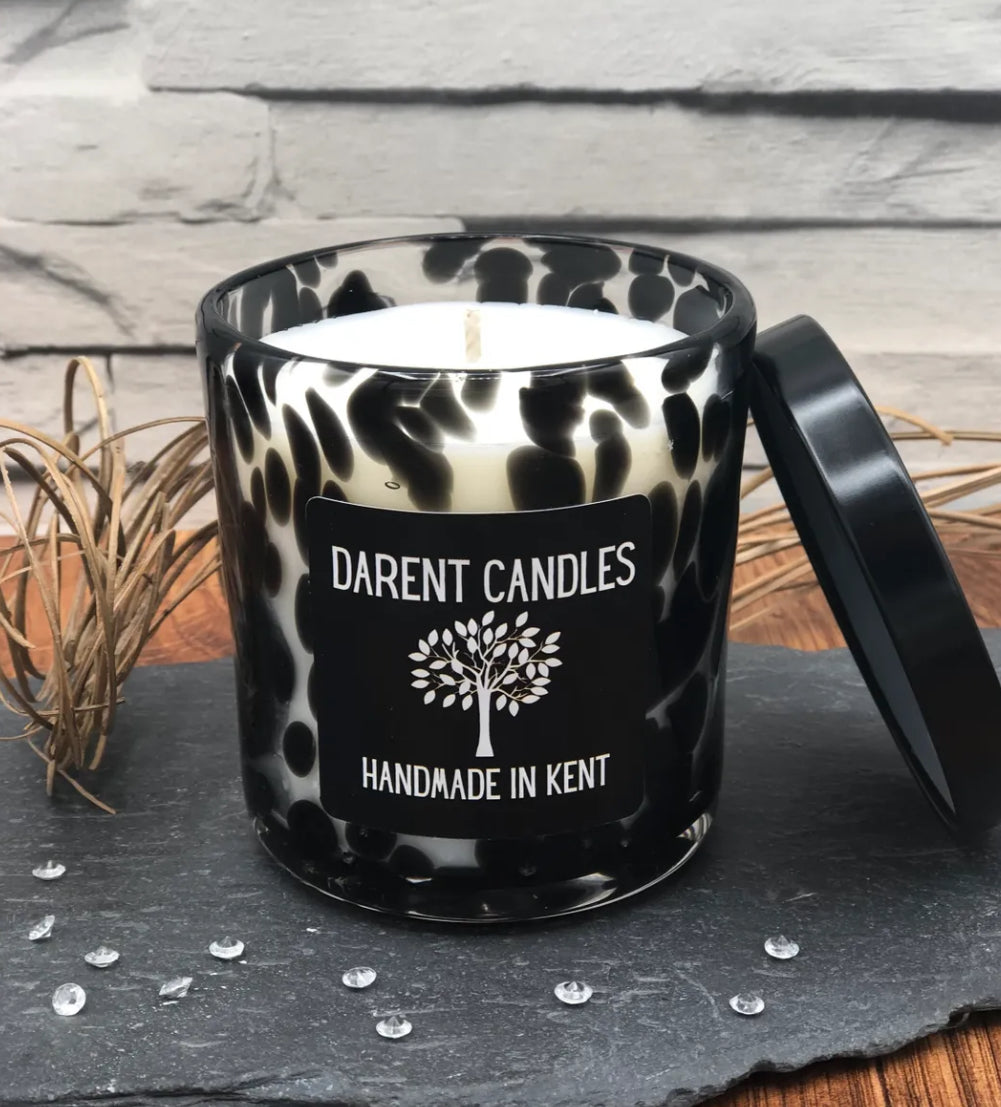 Solaris Blanc Snow Leopard Home Candle -30cl