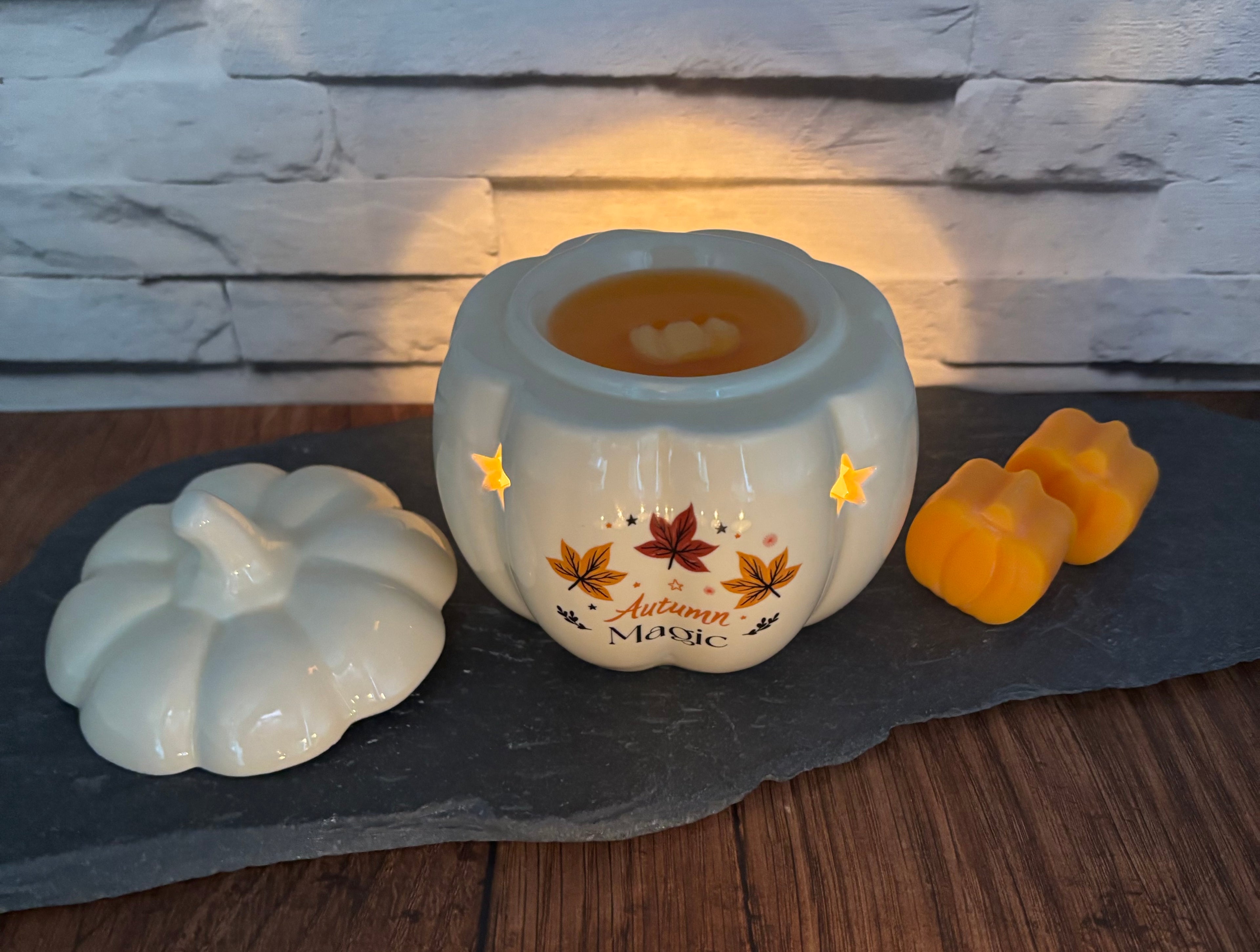 Autumn Magic Pumpkin Wax Melt Burner