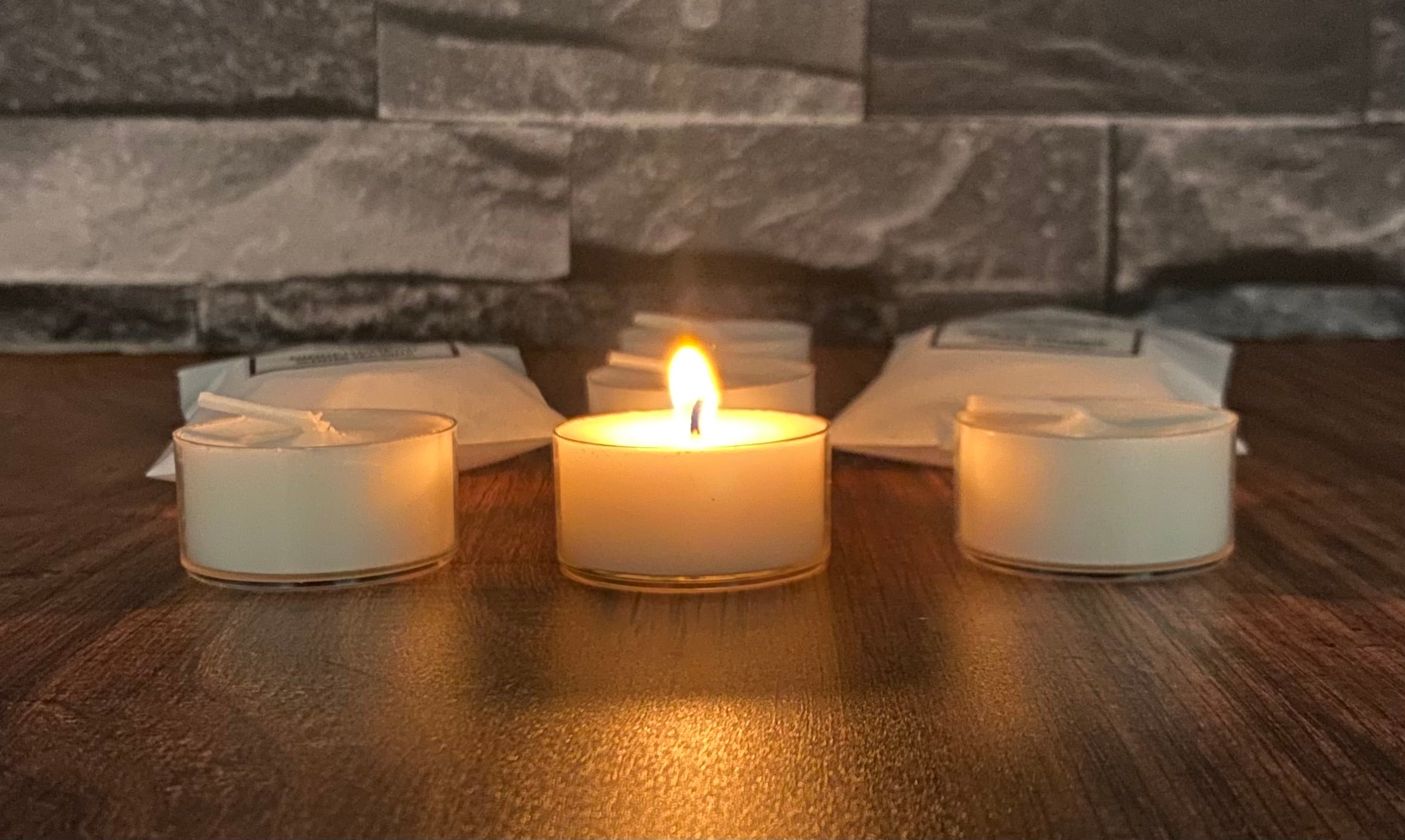 Unscented Tealights - Box of Twelve