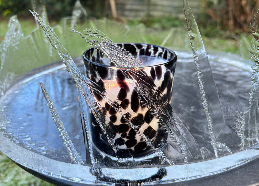 Solaris Blanc Snow Leopard Home Candle -30cl