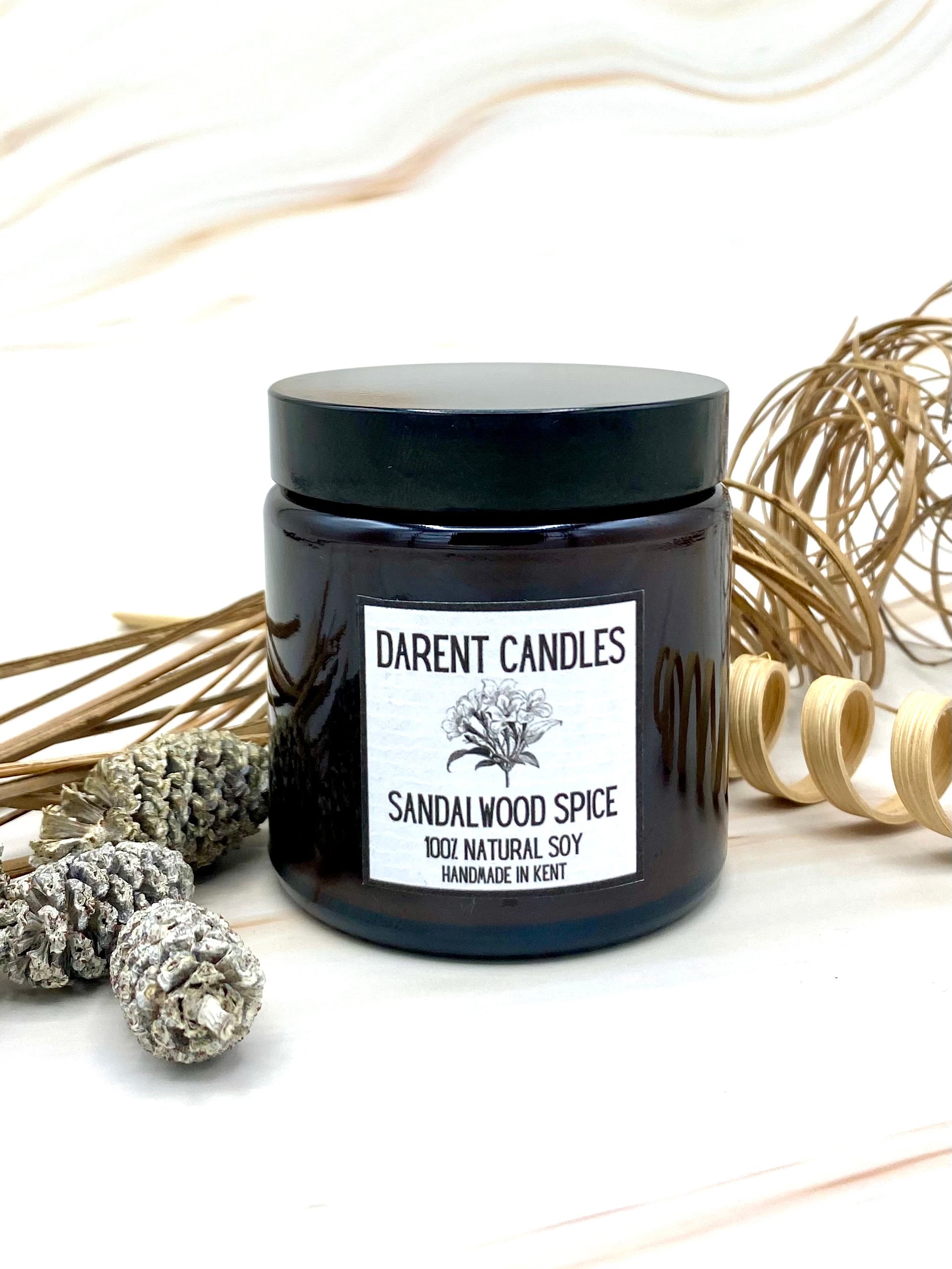 Sandalwood Spice Apothecary Candle