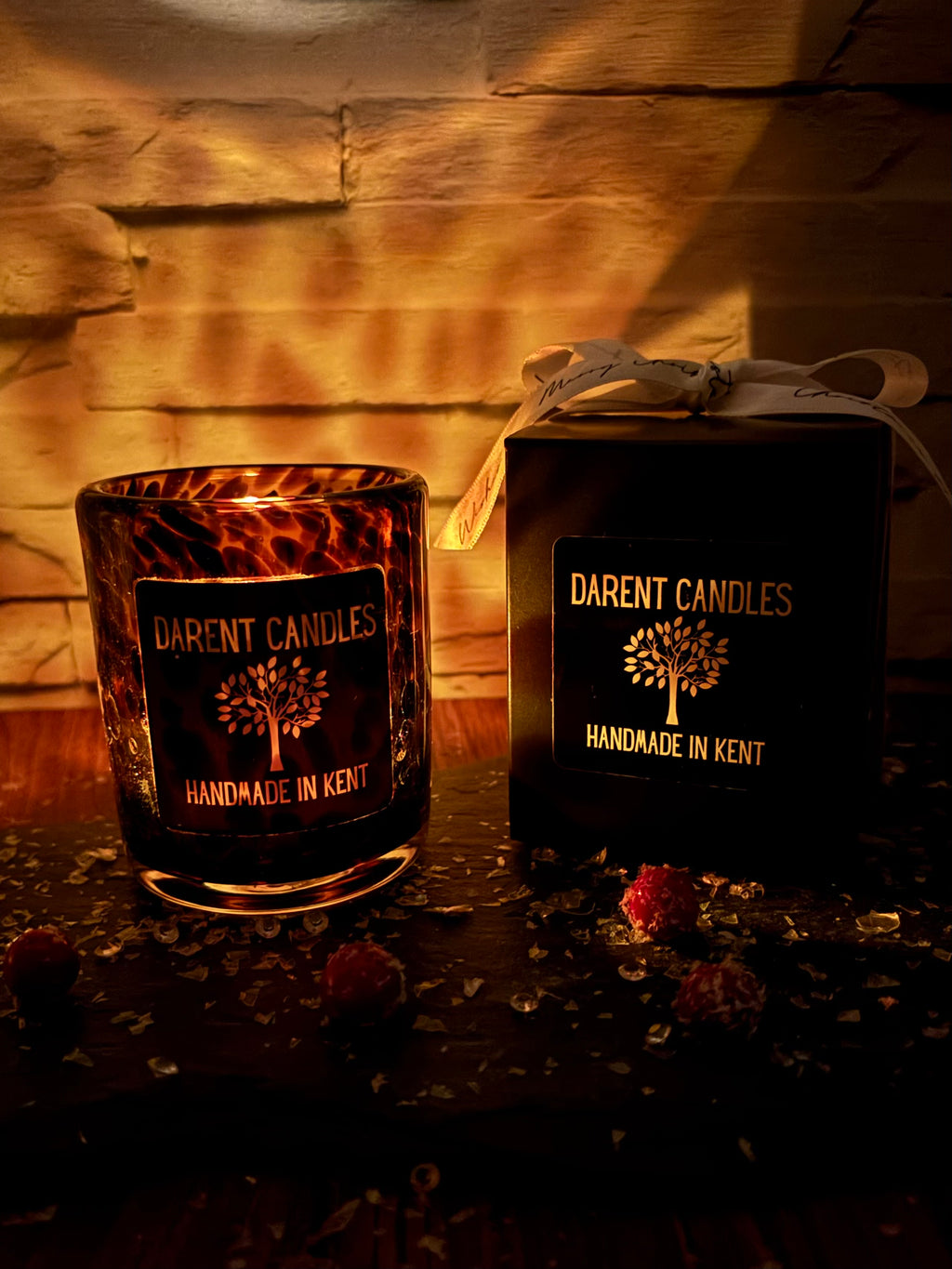 Ambre Amber Leopard Candle - 20cl