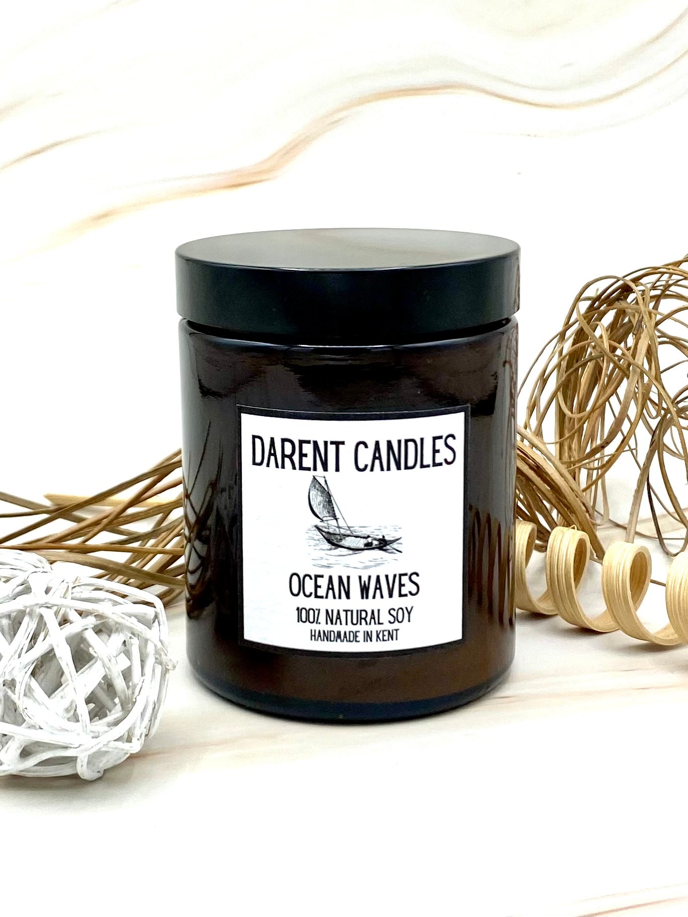 Ocean Waves Apothecary Candle