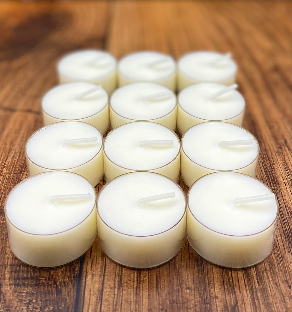 Unscented Tealights - Box of Twelve