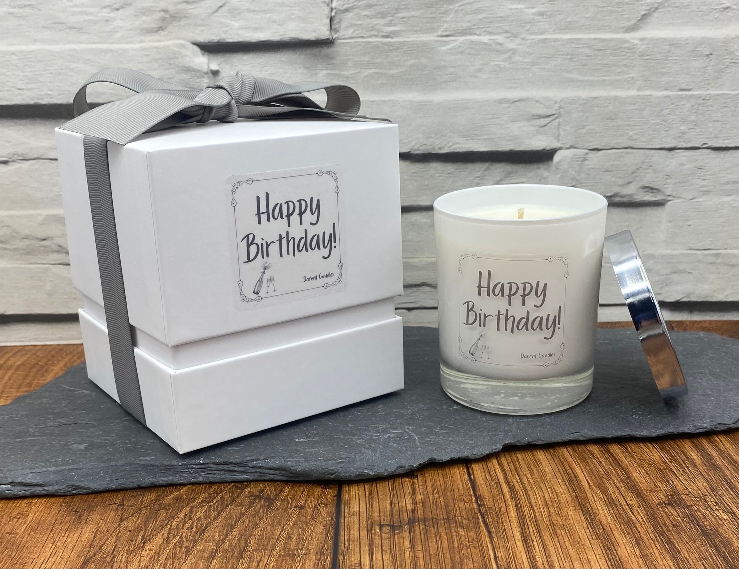 Happy Birthday Home Candle with Luxury Gift Box
