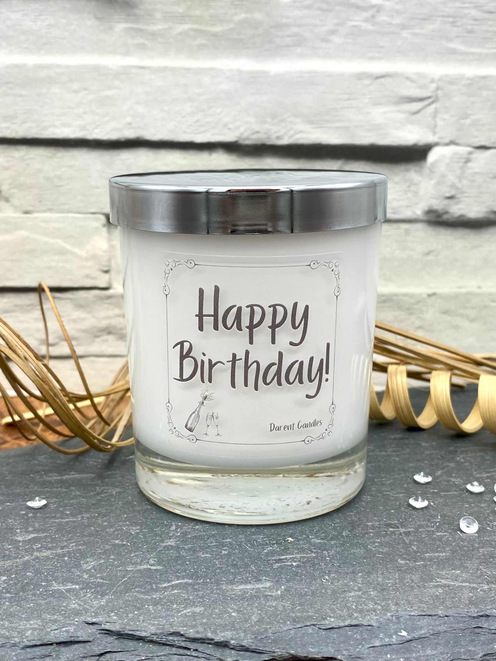 Happy Birthday Home Candle with Luxury Gift Box