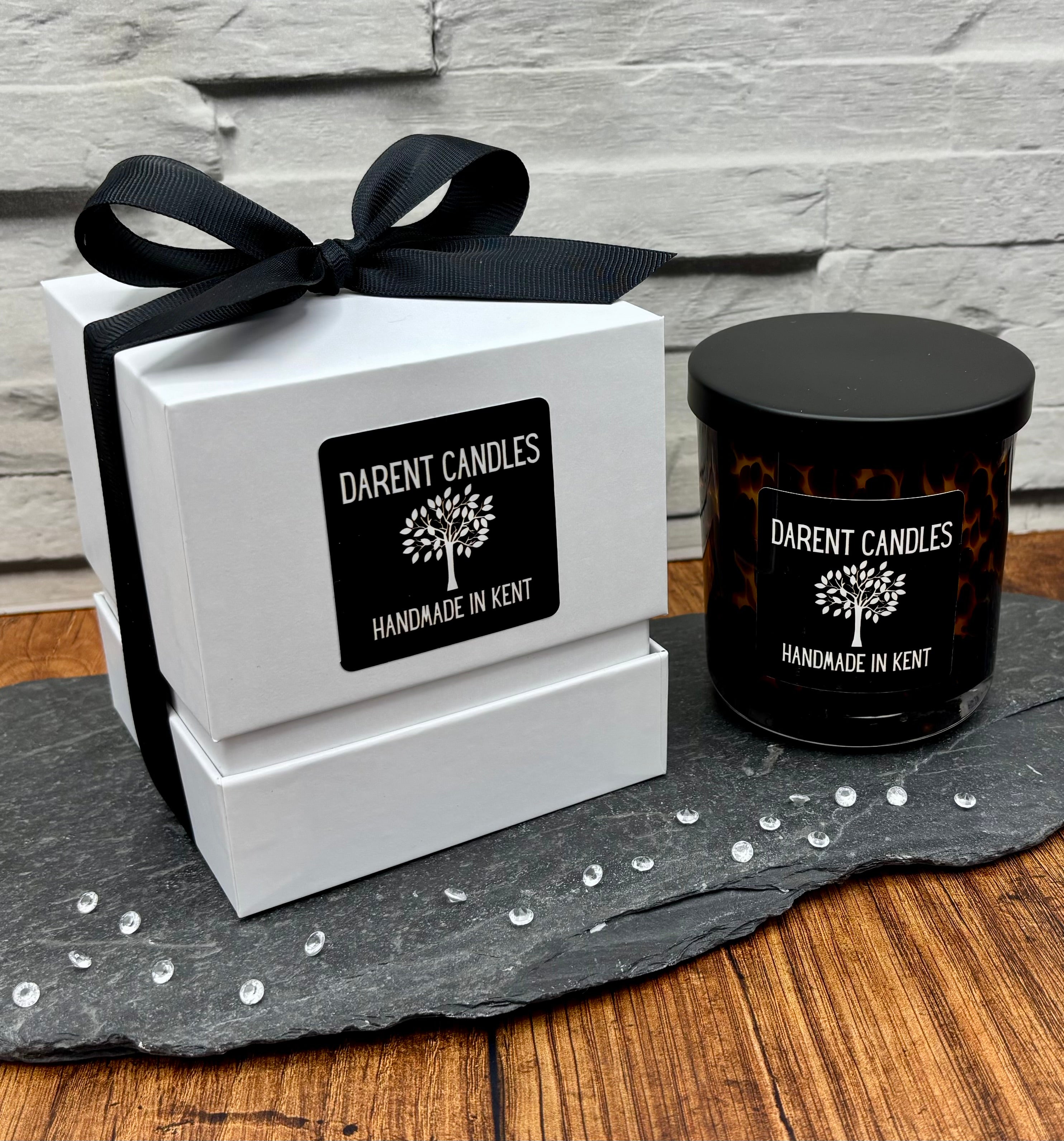 Ambre Amber Leopard Candle - 30cl