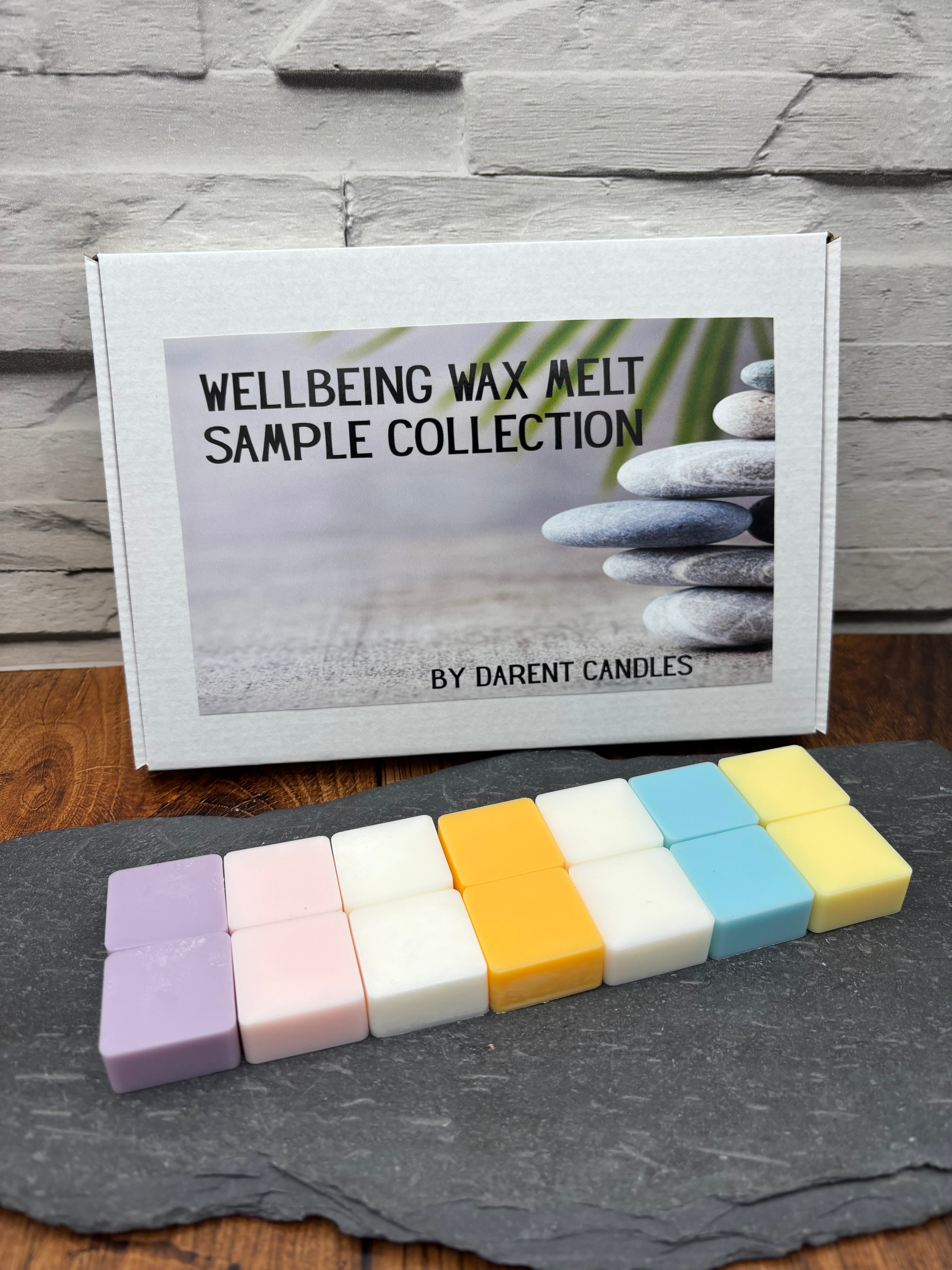 Wellbeing Wax Melt Sample Collection