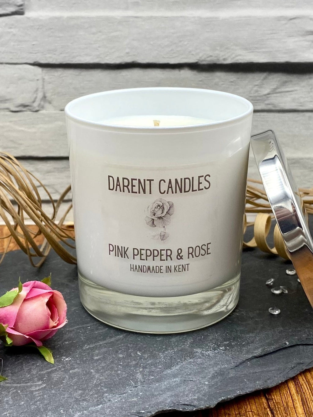 Pink Pepper & Rose Home Candle - 30cl