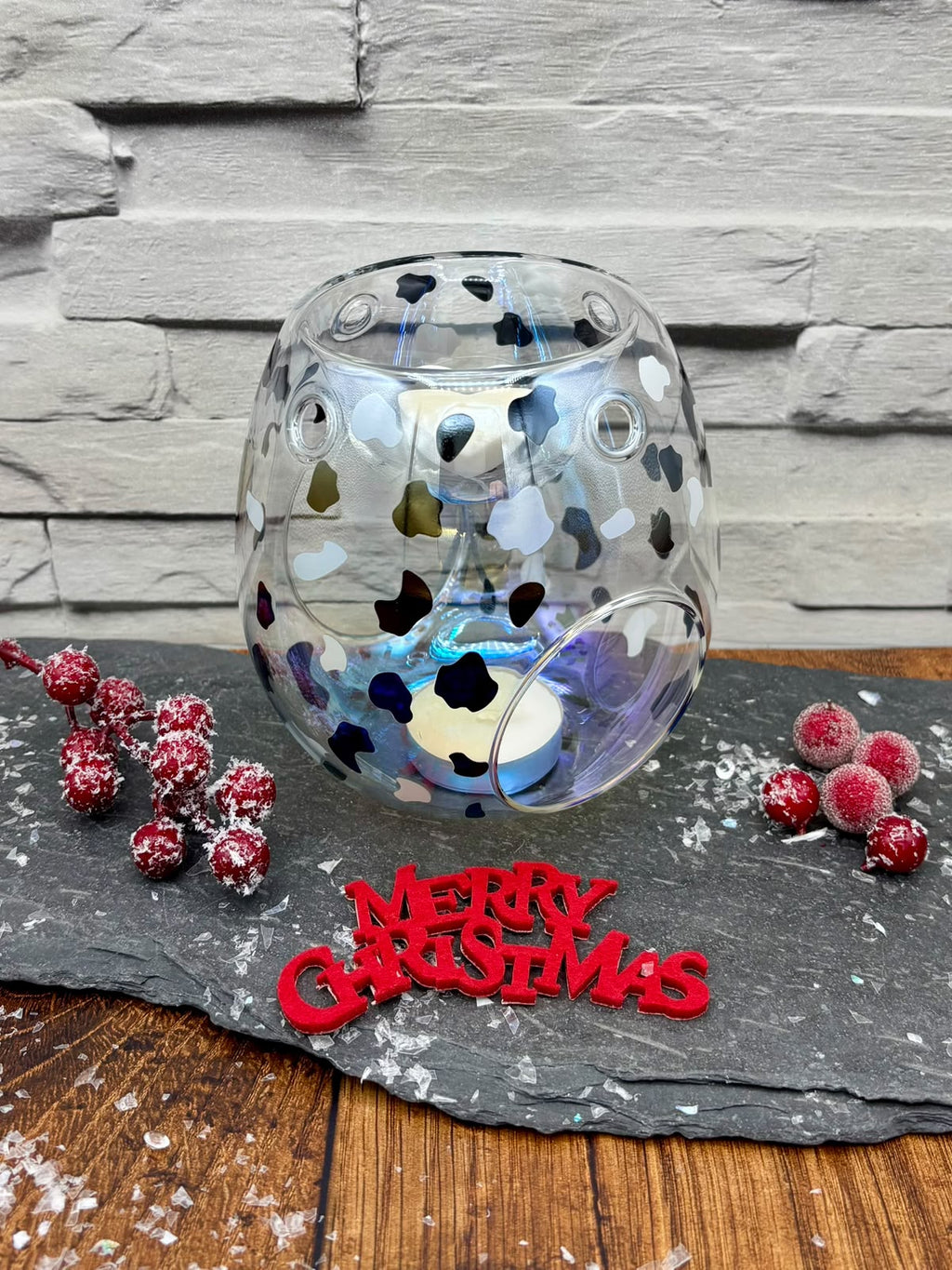 Confetti Glass Wax Melt Burner