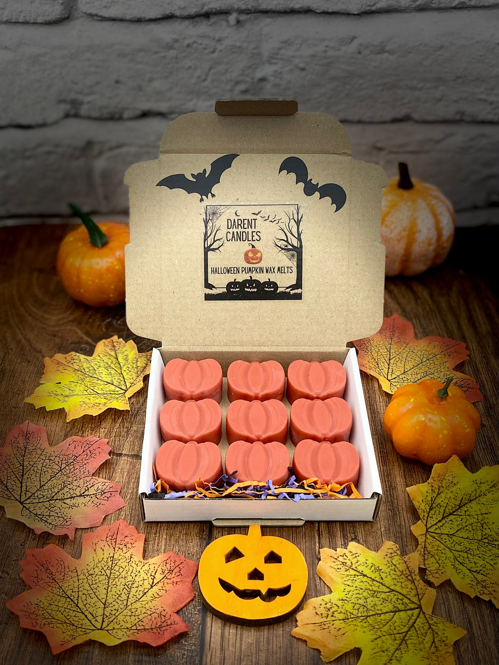 Halloween Pumpkin Shaped Wax Melts