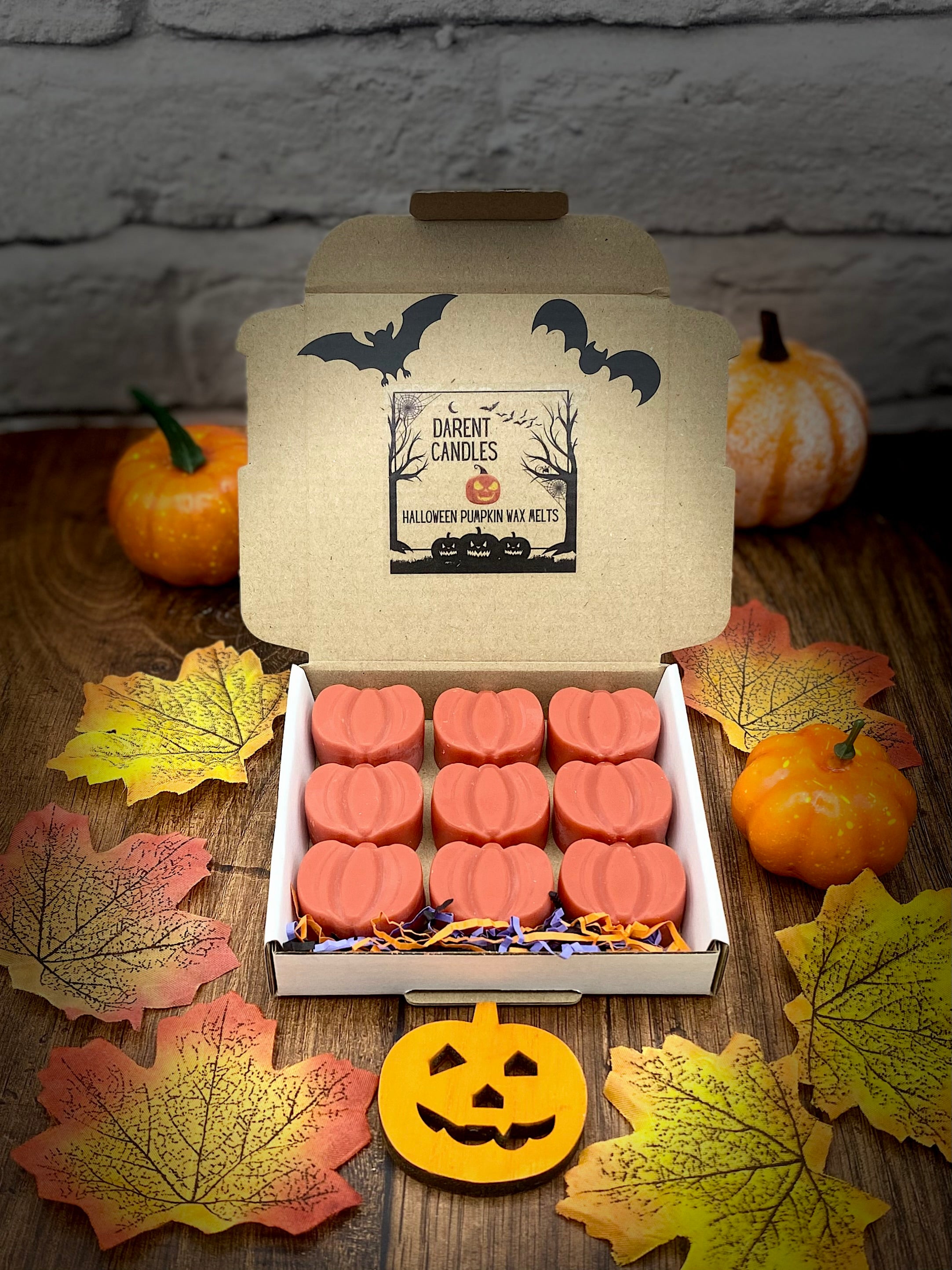 Halloween Pumpkin Shaped Wax Melts