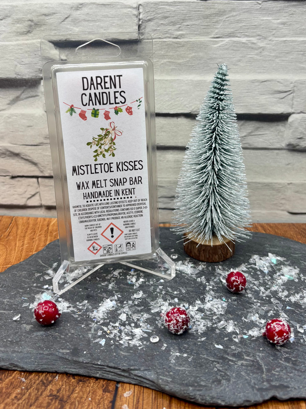 Christmas Clamshell Snap Bar Wax Melt 60g