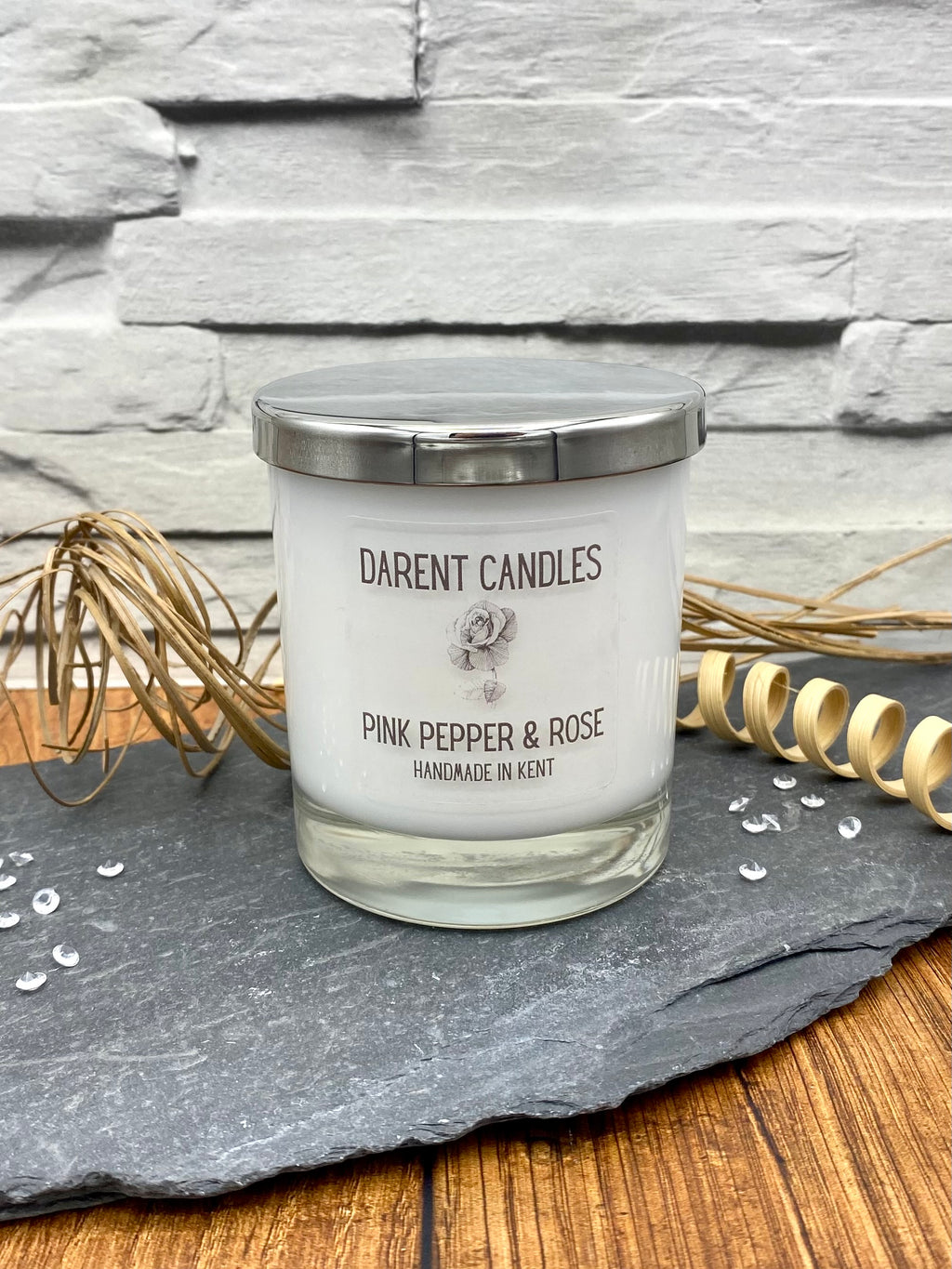 Pink Pepper & Rose Home Candle - 30cl