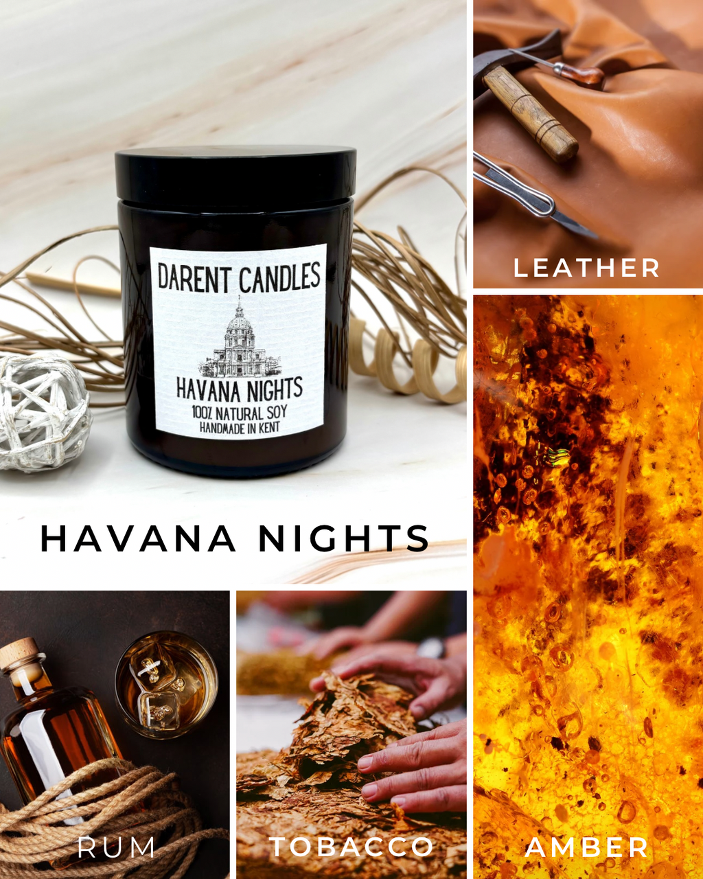 Havana Nights Apothecary Candle