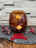 Foxy Amber Glass Wax Melt Burner