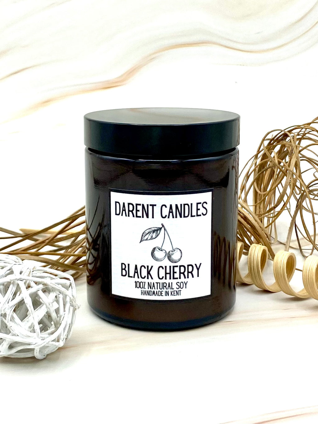 Black Cherry Apothecary Candle