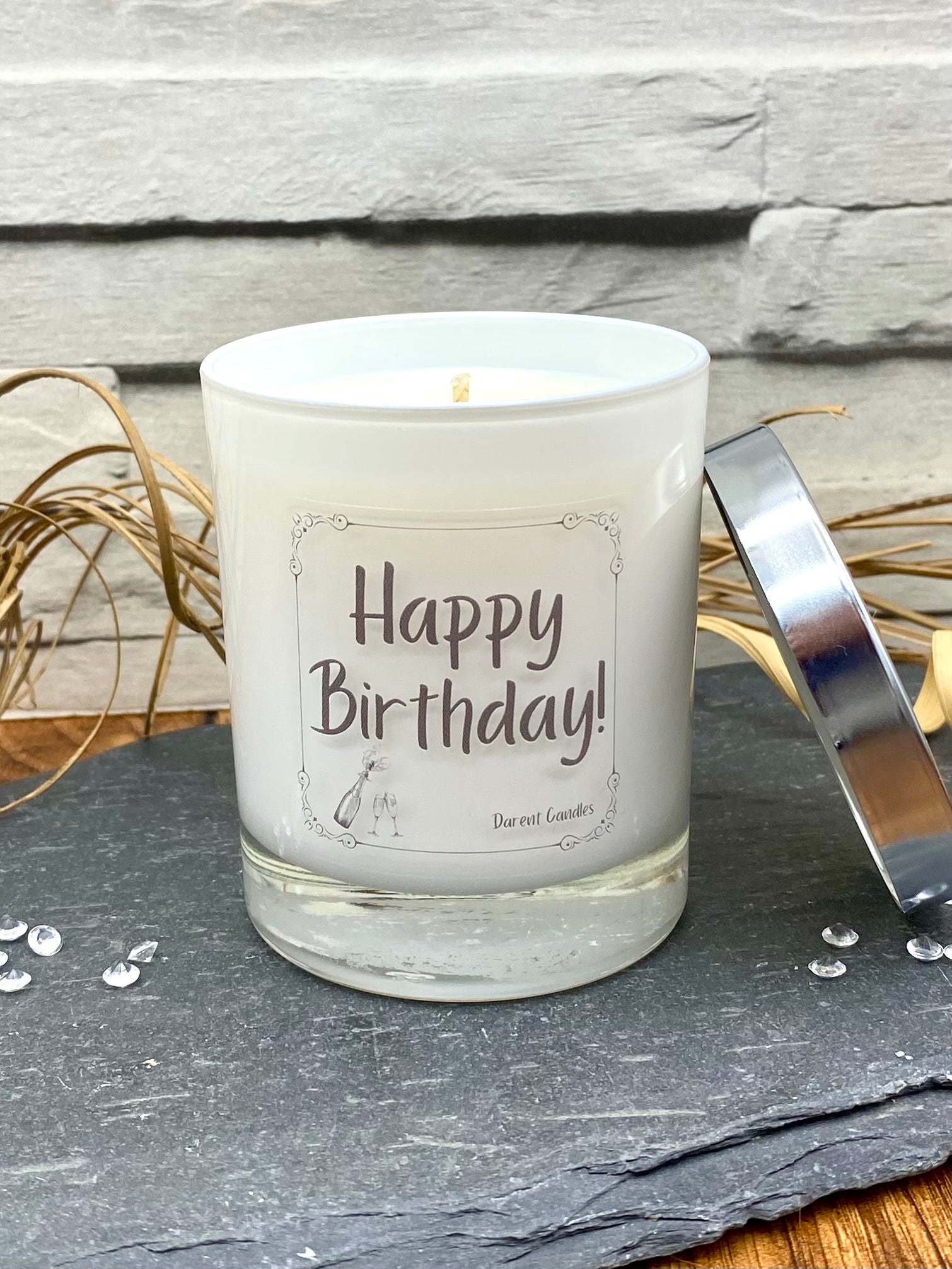 Happy Birthday Home Candle with Luxury Gift Box