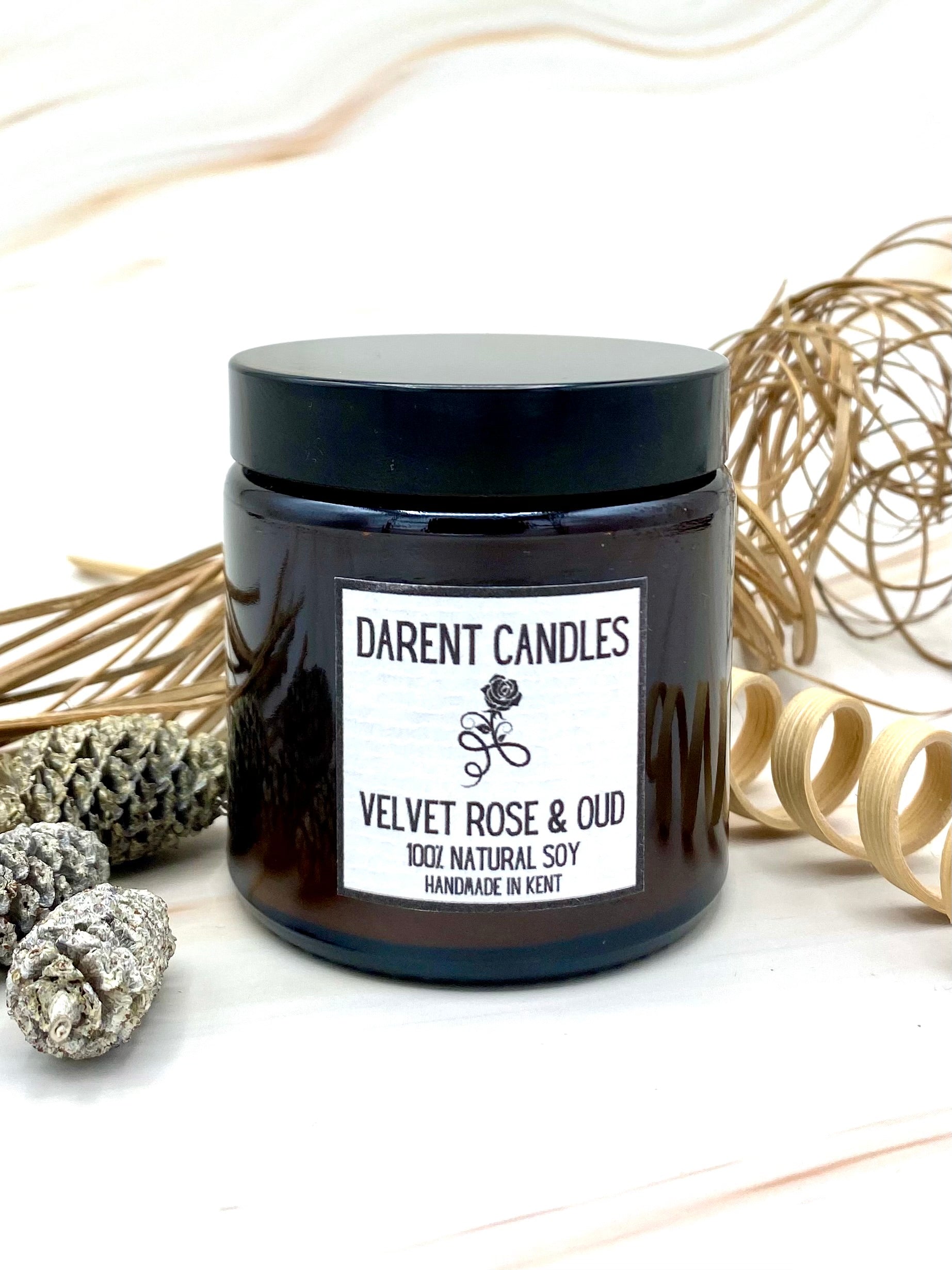 Velvet Rose and Oud Apothecary Candle