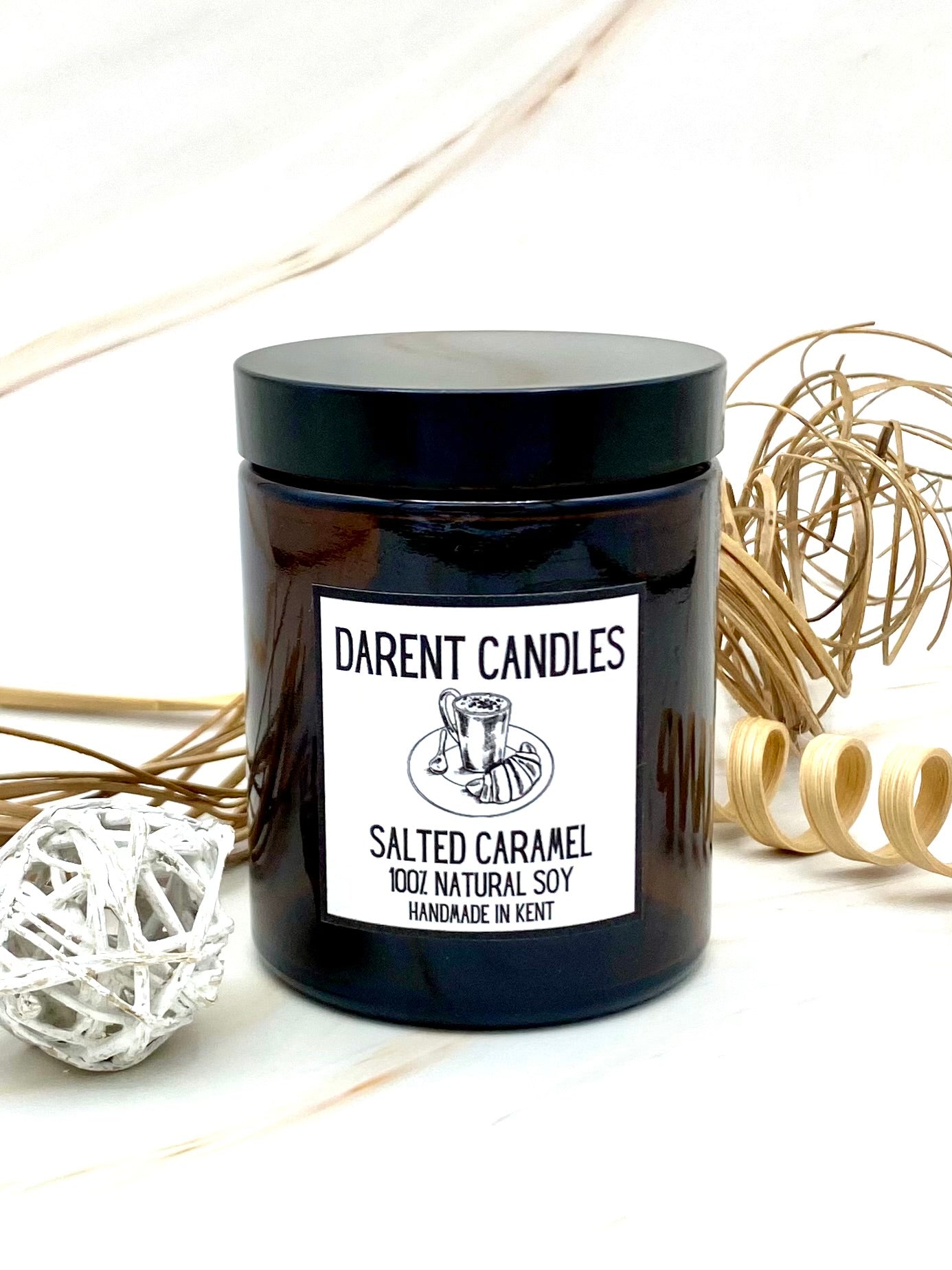 Salted Caramel Apothecary Candle