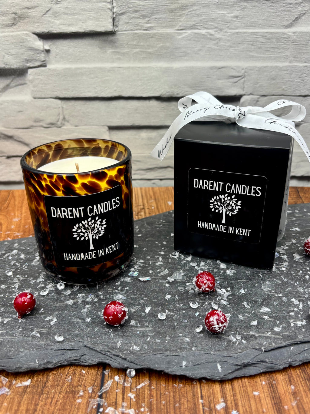 Ambre Amber Leopard Candle - 20cl
