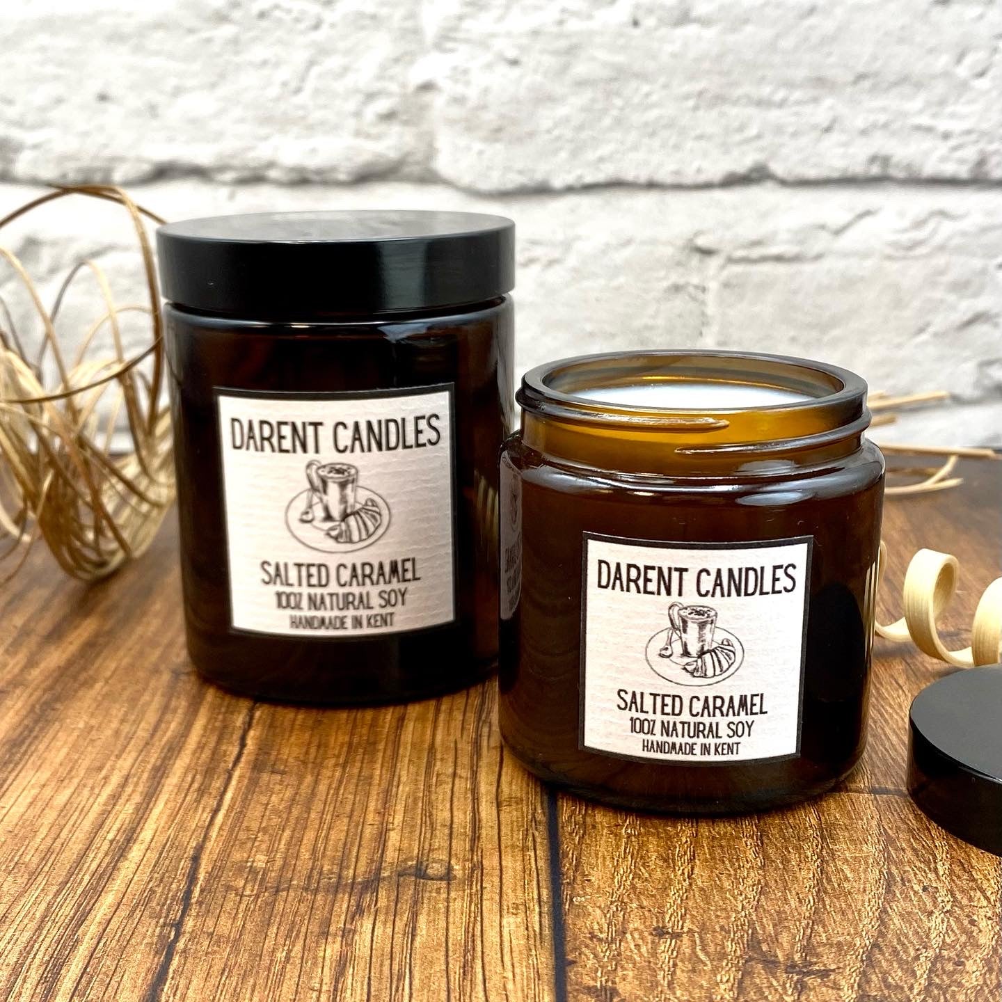 Salted Caramel Apothecary Candle