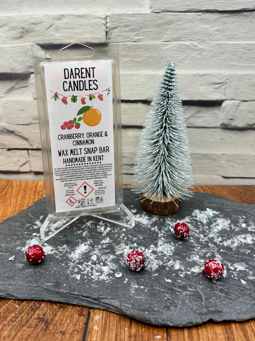 Christmas Clamshell Snap Bar Wax Melt 60g