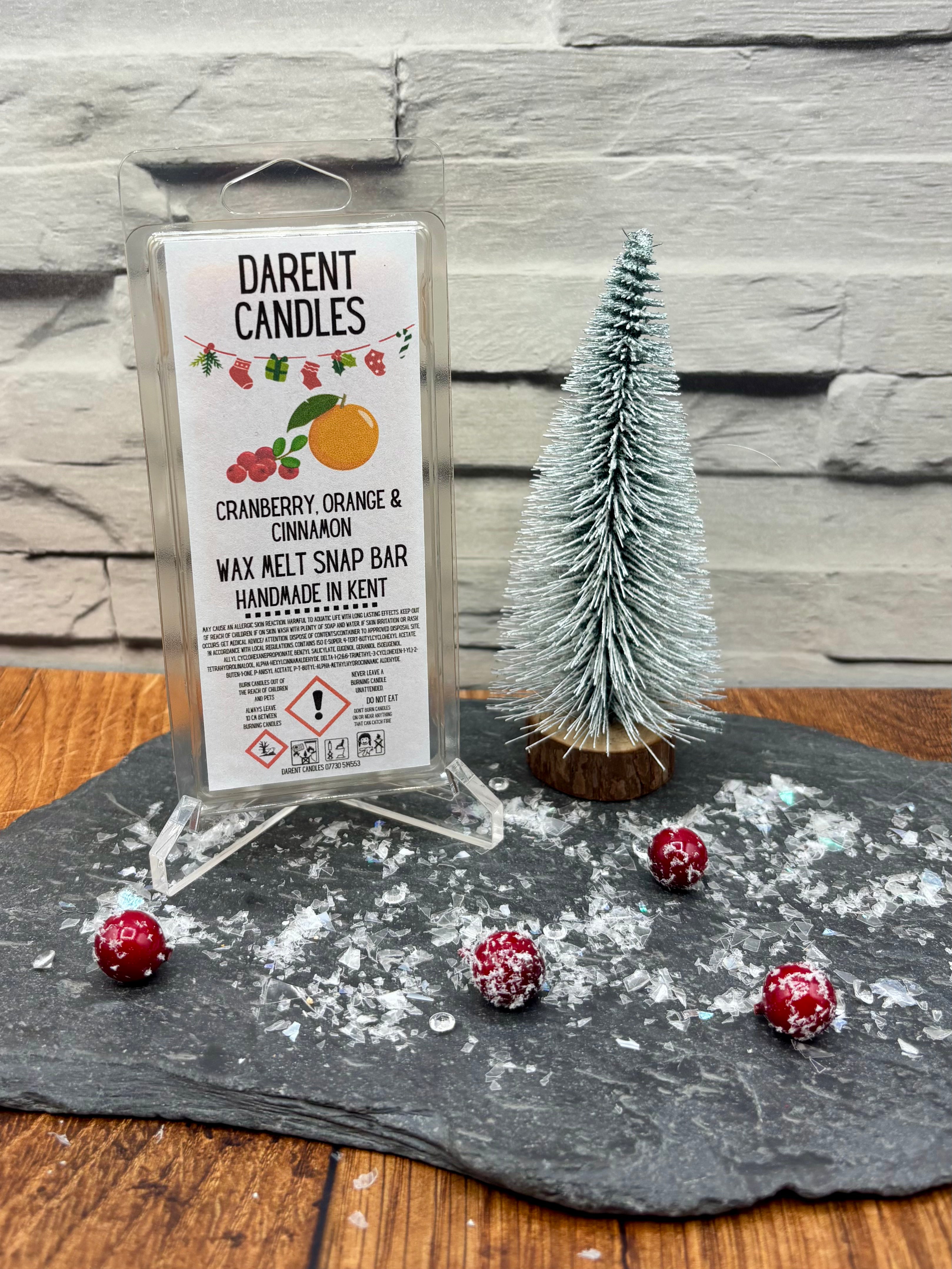 Christmas Clamshell Snap Bar Wax Melt 60g