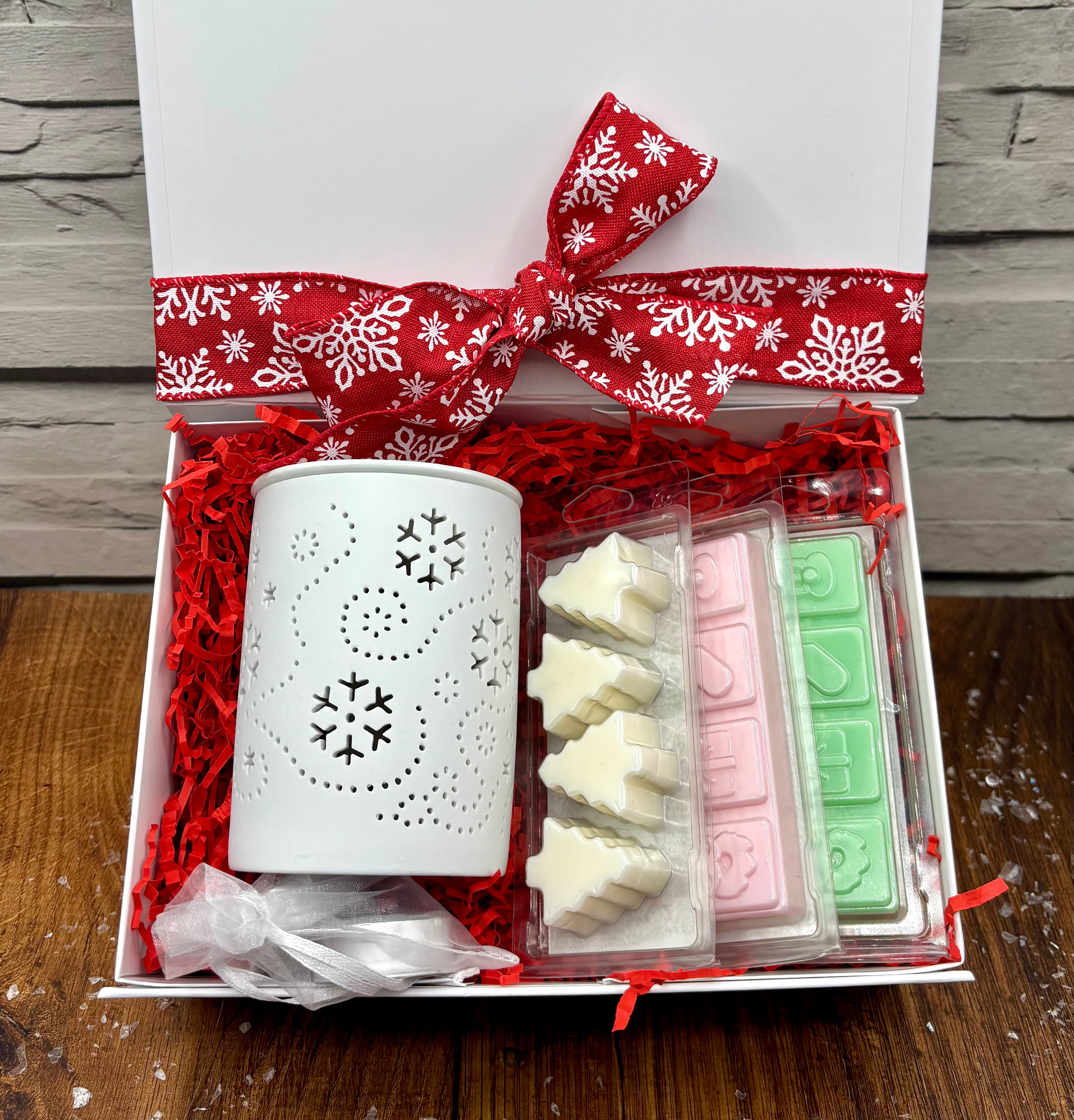 Christmas Wax Burner Gift Box