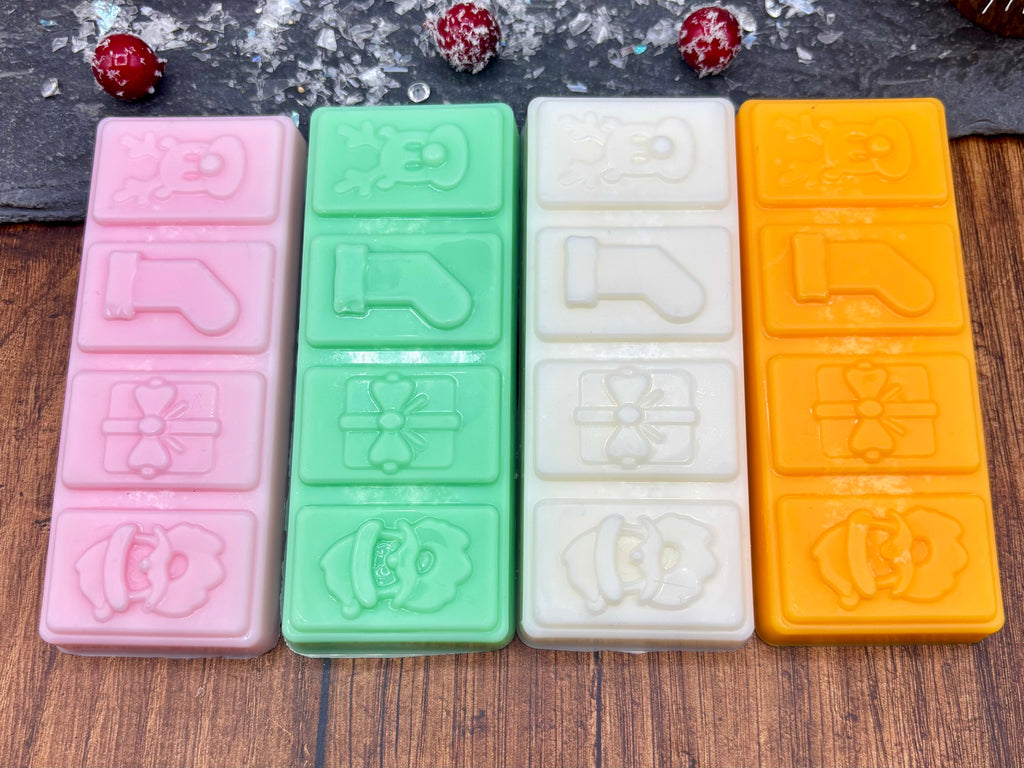 Christmas Clamshell Snap Bar Wax Melt 60g