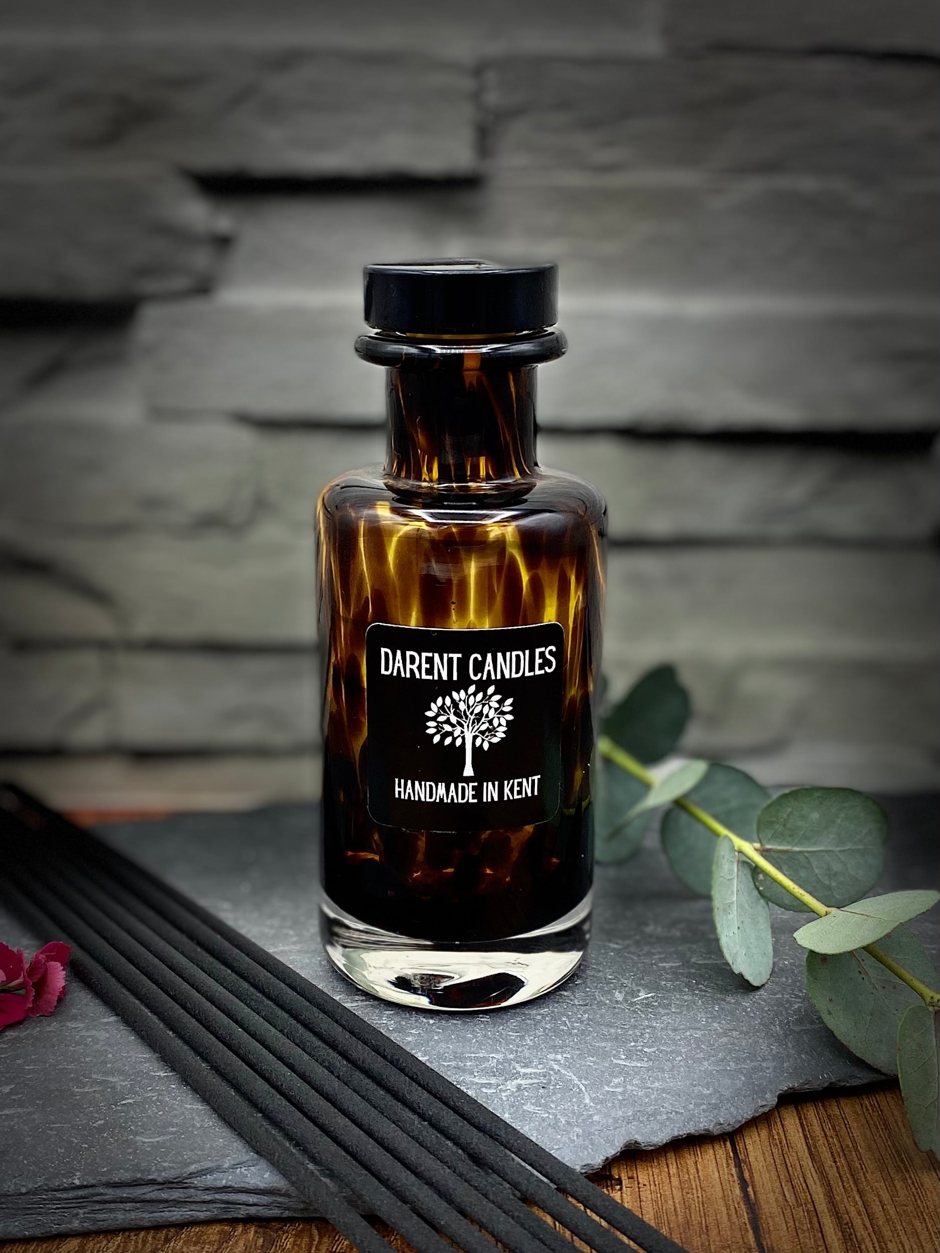 Amber Leopard Luxury Reed Diffuser & Candle Gift Box